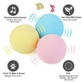 thumbnail image 3 of Cat Balls Toy  3PCS Cartoon Fuzzy Balls with Lifelike Animal Chirping Sound  Soft & Lightweight for Indoor Cats & Kitten Cat, 3 of 8