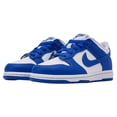 thumbnail image 3 of Little Kid's Nike Dunk Low White/Hyper Royal-Hyper Royal (FB9108 131) - 2, 3 of 4