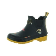 Joules Womens Wellibob Graphic Pull On Rain Boots