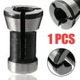 thumbnail image 4 of SENRISE Router Bit Milling Collet Reduction Sleeve Extender HSS Size 6/6.35/8mm Shank Black, 4 of 4