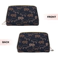 thumbnail image 3 of Cauagu Pig Farm Print Large Cosmetic Bag,Portable Cosmetics Pouch Travel Makeup Bag Large Capacity Travel Makeup Case Organizer Makeup Brush Organizer, 3 of 8