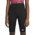 thumbnail image 1 of Nike Sportswear Big Kids' (Girls') High-Rise 9" Bike Shorts (Black), Large, 1 of 2