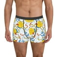 thumbnail image 4 of Wukai Ducks and Anchors Print Men’s Underwear Breathable Boxer Briefs,&nbsp;Moisture Wicking & Breathable-XX-Large, 4 of 7