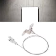 thumbnail image 4 of Cadre Photo Fil Suspendu, Corde Suspendue Galvanisée Réglable Antioxydante 90cm pour Lampes Expositions d'Art, 4 of 8