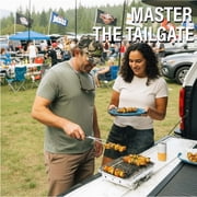 Pull Start Fire Single Use Portable Charcoal Grill, Matchless Ignition, Ready in 5 Min, 3 Hour Burn, No Cleanup