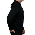 thumbnail image 4 of Realtree Mens Long Sleeve Jersey Recycled Polyester UPF Scent Control Black Hoodie- XL, 4 of 6