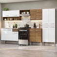 thumbnail image 2 of Cocina Integral 293cm Con Tarja Emilly Madesa 09 Marrón/Blanco, 2 of 11