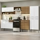 thumbnail image 2 of Cocina Integral 293cm Con Tarja Emilly Madesa 09 Marrón/Blanco, 2 of 11