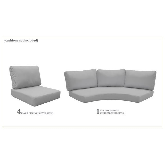TK Classics Cover Set in Grey for FAIRMONT-06k