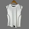 thumbnail image 5 of EGNMCR Tank Tops Men Sleeveless Men's Vest Stitching Contrast Color Loose Basic Sports T-shirt, 5 of 5