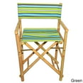 thumbnail image 3 of Chair Bamboo Director Low-Color:Yellow Stripe,Quantity:2, 3 of 5
