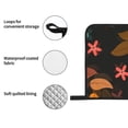 thumbnail image 6 of YFYANG Oven Mitts and Pot Holders Sets 4 Pieces, Non-Slip Heat Resistant Flower and Leaf Pattern Kitchen Glove Pot Mat for Cooking and Baking, 6 of 8