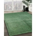 thumbnail image 3 of Ahgly Company Machine Washable Indoor Square Contemporary Green Area Rugs, 6' Square, 3 of 7