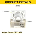 thumbnail image 2 of Uxcell Terminal Fuse Battery Fuse with Waterproof Cover for Automotive Marine Charging 40 A, 2 of 6