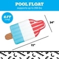 thumbnail image 3 of Vinilo inflable gigante Pool Float BigMouth Inc., de 6 pies, 3 of 5