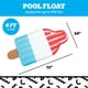 thumbnail image 3 of Vinilo inflable gigante Pool Float BigMouth Inc., de 6 pies, 3 of 5