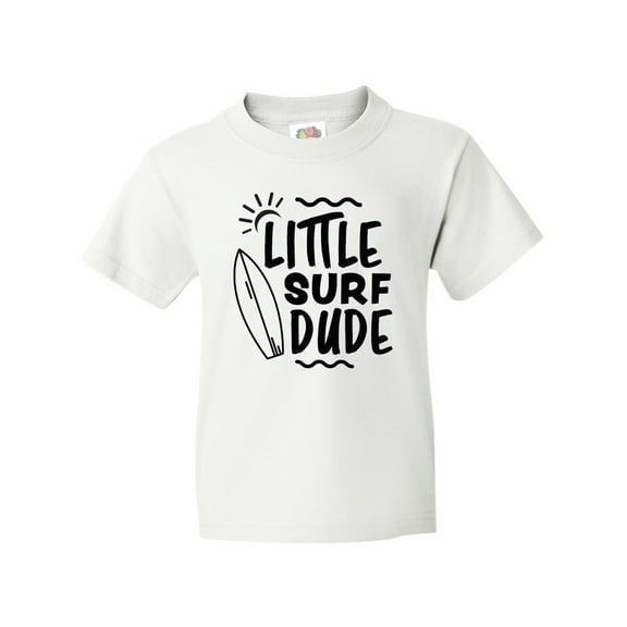 Inktastic Little Surf Dude with Surfboard Youth T-Shirt