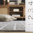 thumbnail image 5 of SAFAVIEH Montauk Elwyn Checkered Cotton Area Rug, Green/Ivory, 6' x 9', 5 of 11