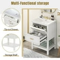 thumbnail image 6 of 24'' Bathroom Vanity with Top Sink, Modern Bathroom Storage Cabinet with 2 Drawers, Single Sink Bathroom Vanity, 6 of 9