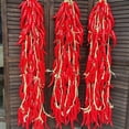 thumbnail image 3 of Guirnalda de verduras artificiales con forma de guirnalda de verduras simuladas, verduras decorativas realistas., 3 of 8