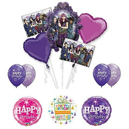 The Descendants Birthday Party Supplies and Balloon Bouquet Decorations