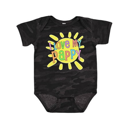 

Inktastic I Love My Pappy- Sun and Rainbow Letters Gift Baby Boy or Baby Girl Bodysuit