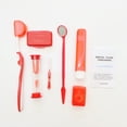 thumbnail image 4 of Kit de ortodoncia para el cuidado bucal, 5 colores, ocho piezas, cepillo de dientes de cerdas suaves, cepillo interdental, retractor de hilo dental, ortodoncia, 4 of 5