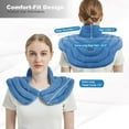 thumbnail image 4 of MORLIDEN Microwavable Heating Pad for Neck and Shoulders, Microwave Heating Pads Neck Warmer Wrap for Pain Relief, 4 of 6