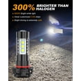 thumbnail image 4 of For GMC Yukon XL 2015 - 2019 6X 6000K LED Headlights + Fog Light Bulbs Combo Kit, 4 of 20