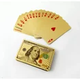 thumbnail image 1 of 10 Pzs Cartas Baraja Naipes Dorada Impermeable 100 Dólares, 1 of 7