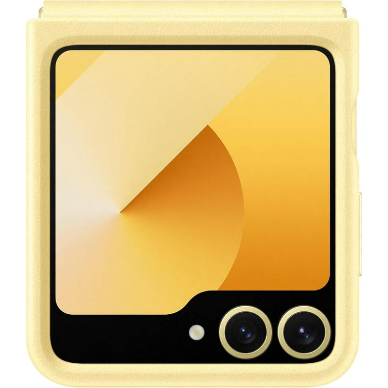 Samsung Galaxy Z Flip 6 Kindsuit Case Yellow - EF Samsung Galaxy Z Flip 6 Kindsuit Case Yellow - EF