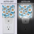 thumbnail image 2 of Daisies LED Square Night Lights - Stylish and Energy-Efficient Room Lighting!, 2 of 6
