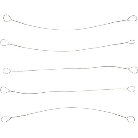 

5 Pack Silver Cheese Slicer Wire Replacement Stainless Steel Cutting Cut Line Replaceable Spreader Wires Set Splitter Butter for Baking Home Accessories Cheese Knives Specialty Knives C49