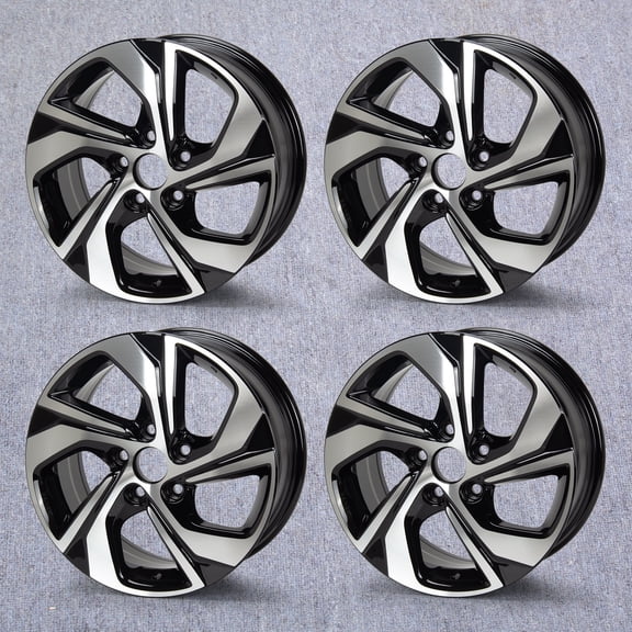4-Pack 16 inch Aluminum Alloy Wheel 16" x 7'' Replacement Rim for Honda Accord 2016 2017