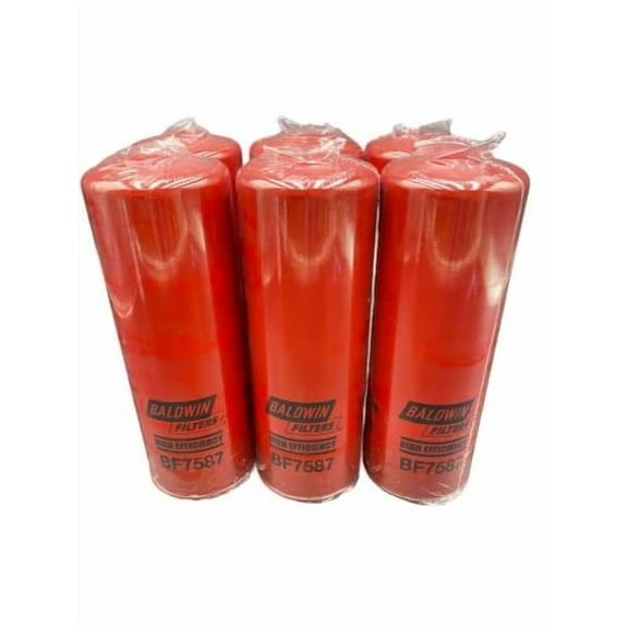 P&F Fuel Filter Replace 1R0749, 3089679,FF5319; BF7587 Pack of 6