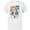 White, variant on Disney Pixar Lightyear Armadillo Property of Star Command - Short Sleeve Cotton T-Shirt for Adults - Customized-Navy