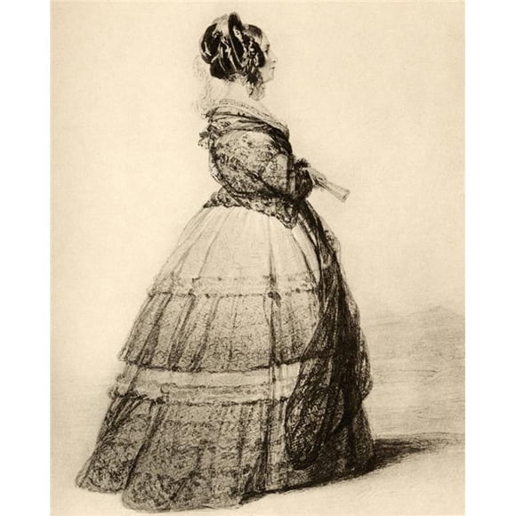 Posterazzi DPI1857007LARGE Victoria Duchess of Kent & Strathearn 1786-1861 Mother of Queen Victoria Poster Print, Large - 26 x 32
