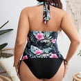 thumbnail image 5 of Ensemble Tankini à Imprimé Floral pour Femmes Grande Taille G-5TG, 5 of 5