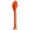 Orange, variant on Shoreew 3Pcs/Set 3 in 1 Travel Foldable Cutlery Set Japan Style Plastic Cutter Fork Spoon Student Dinnerware Set Home School Camps Kitchen Tableware