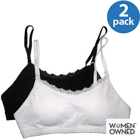 Fruit Of The Loom- 2 Pack Crop Top W/ La