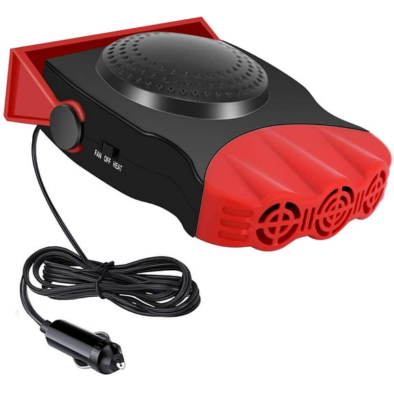 Topboutique Portable Car Heater, Black, Automotive Decorative Interior Hardware and Accessories