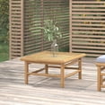 thumbnail image 1 of vidaXL Garden Table 65x55x30 cm Bamboo, 1 of 4