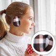 thumbnail image 5 of 6 Pairs Earmuffs Bandless Fleece Ear Warmers Winter Ear Covers Unisex, 6 Colors - D, 5 of 5