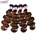 thumbnail image 4 of Unice Hair FB30 resaltar mechones de cabello humano postizo brasileño 3 ofertas de extensiones extensiones de cabello humano 100% liso/onda corporal, 4 of 5