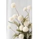 thumbnail image 3 of Flor artificial Pompon Mum, 5 mini crisantemos de seda sintética con tallos, flores artificiales de relleno para bodas, para ramos y centros de mesa., 3 of 4