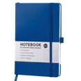 thumbnail image 1 of Lined Classic Pocket Notebook Journal [ Leather Hard Cover ][ 100 Gsm ] [ Ruled ] Premium Thick Paper With Inner Pocket 3.5, 1 of 9