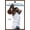 Mahogany Framed Version, variant on NBA Minnesota Timberwolves - Anthony Edwards Feature Series 24 Wall Poster, 22.375" x 34" Framed