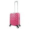 Travelers Club Prism 20" Seat-On Double-Spinner Carry-On W/ Aluminum Frame