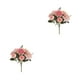 thumbnail image 3 of Advancent Flor artificial Estilo vintage Flores realistas Decoración para fiesta de boda Faux Vivid Rose Bouquet Accesorios de fotografía Type1 NO1, 3 of 6