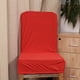 thumbnail image 5 of Funda de silla elástica, funda de silla elástica, funda de silla de comedor rojo, 5 of 9